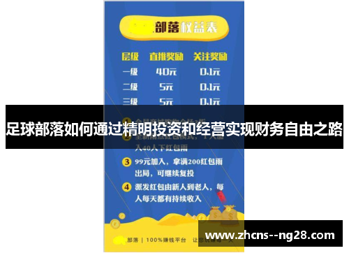 足球部落如何通过精明投资和经营实现财务自由之路